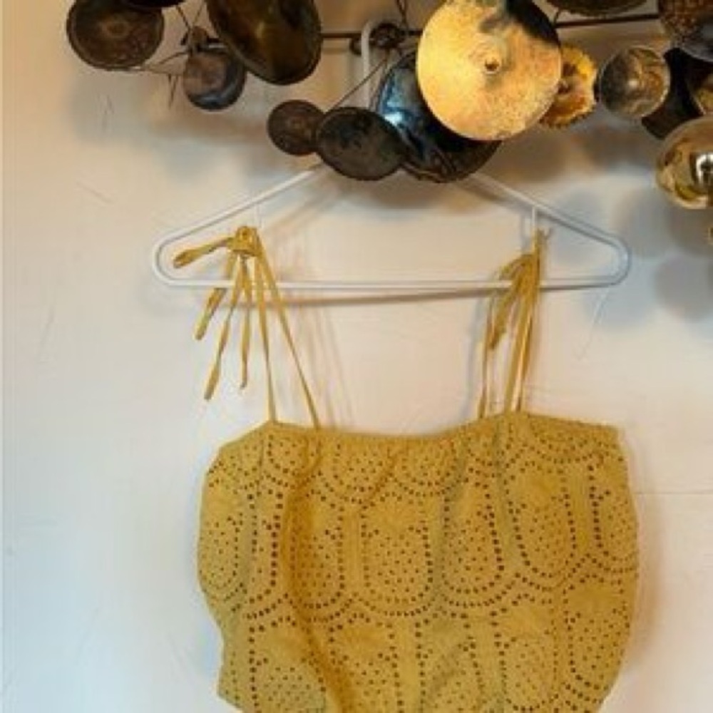 Anthropologie Greylin Sunny Yellow Top-XS
